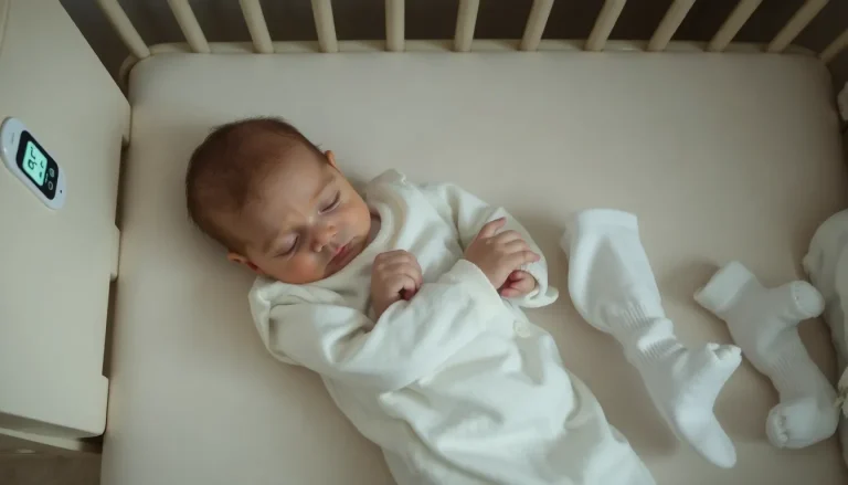 Comment habiller bébé selon la température de la chambre : le guide complet
