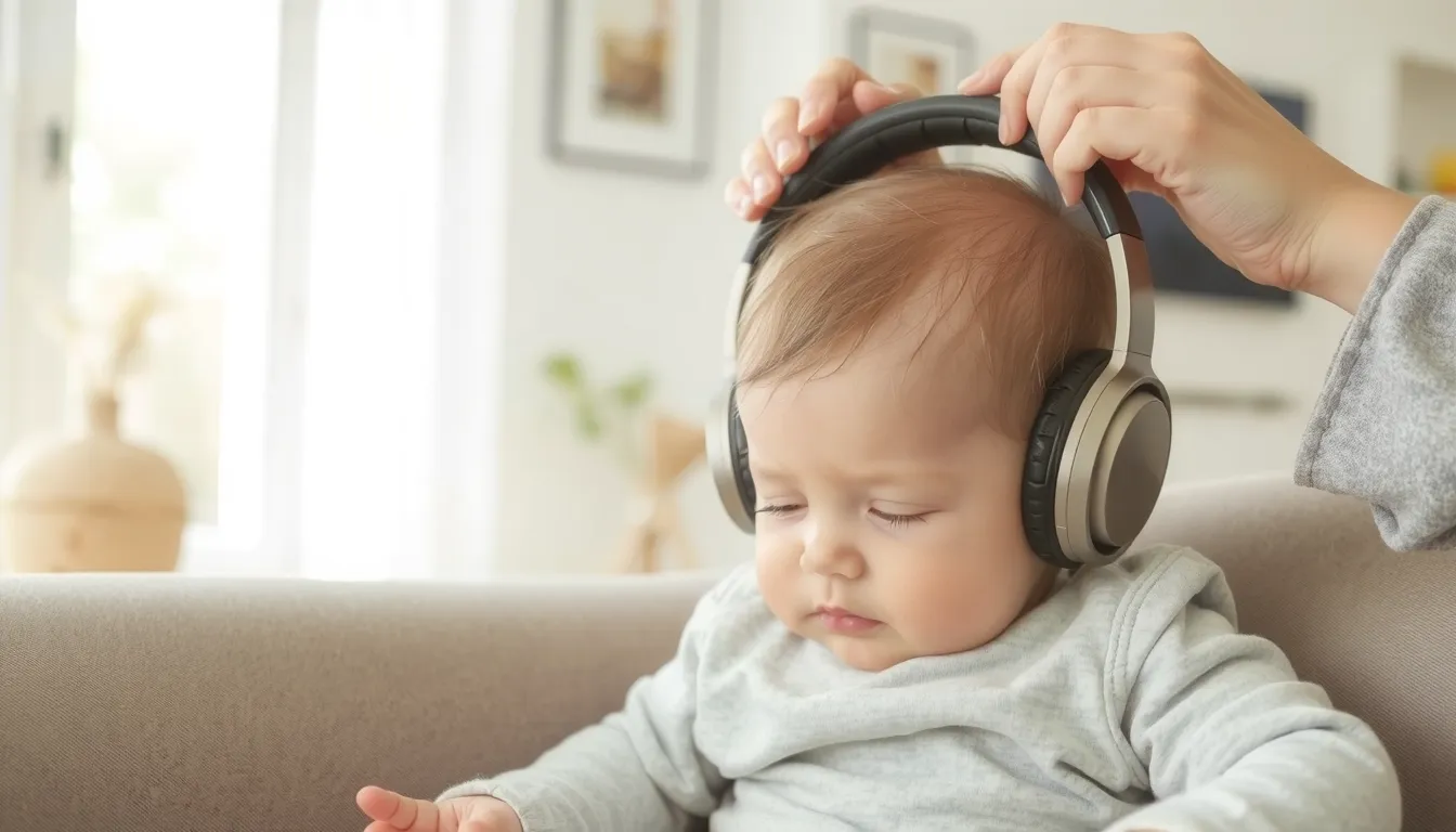 casque anti bruit bébé