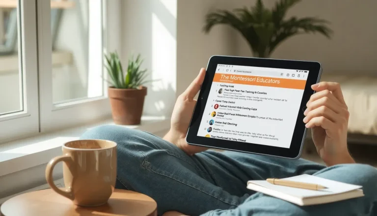 Devenir Éducateur Montessori : Guide Complet 2025 (Formation, Financement, Débouchés)