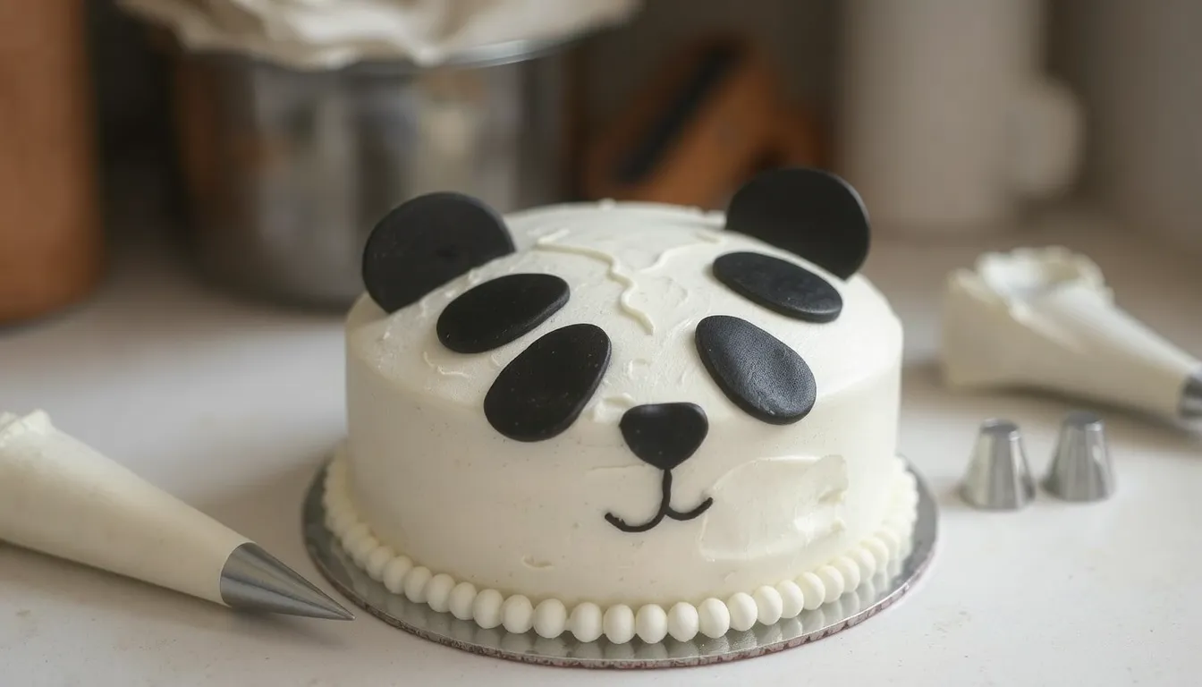 recette gâteau panda facile