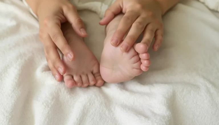 Massage des pieds de bébé : bienfaits, techniques et réflexologie plantaire