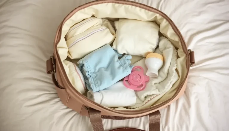Sac à langer : la checklist ultime de ce qu&rsquo;il faut préparer pour sortir avec bébé