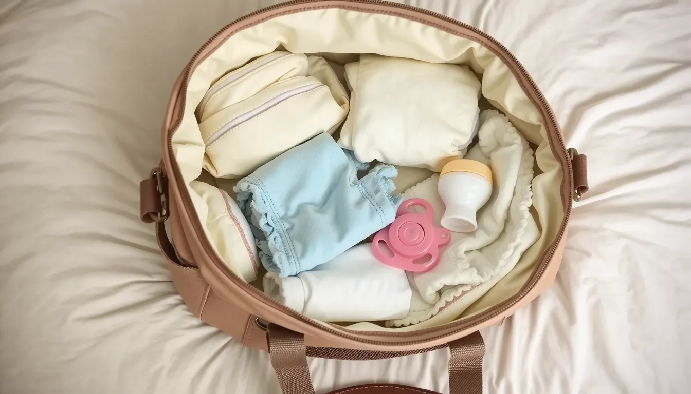 que mettre dans un sac a langer