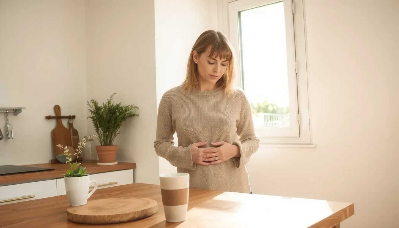 4 jours apres ovulation mal au ventre