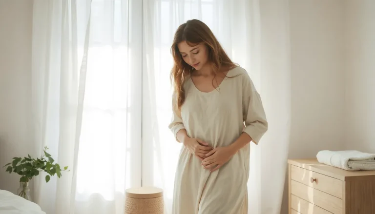 La ligne brune de grossesse (linea nigra) : apparition, causes et disparition
