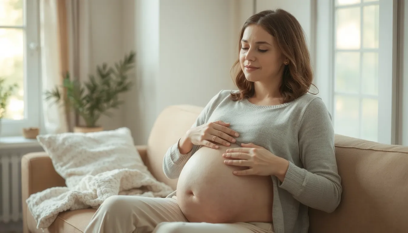 quelle sensation quand bébé bouge