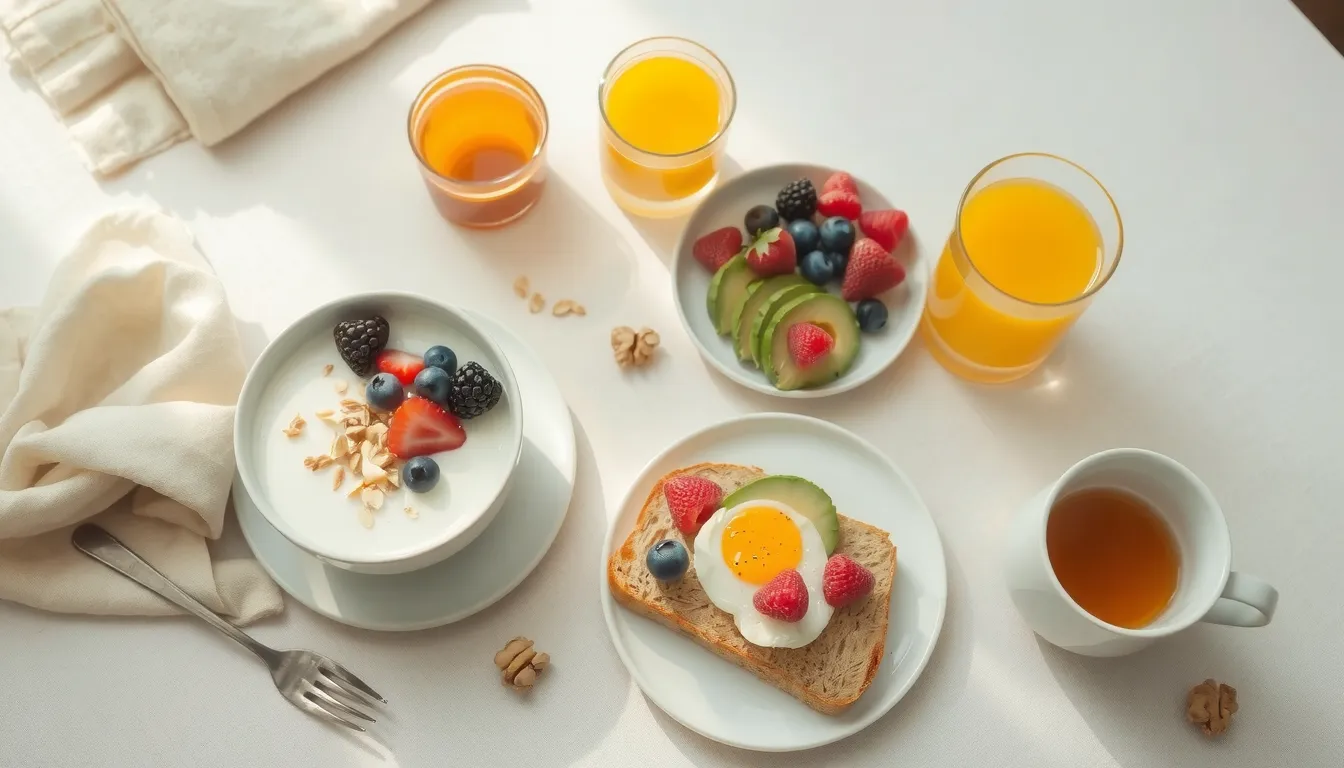 petit déjeuner femme enceinte